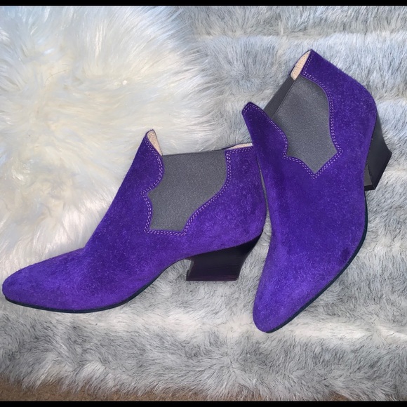Acne Studios Shoes - Acne purple  Alma ankle booties size 38